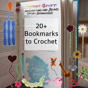 20+ Crochet Bookmarks Roundup by Caissa McClinton @artlikebread for @crochetspot