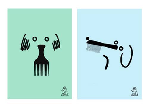 Illustrated-posters-for-Estil-Animal,-dog-hairdressers
