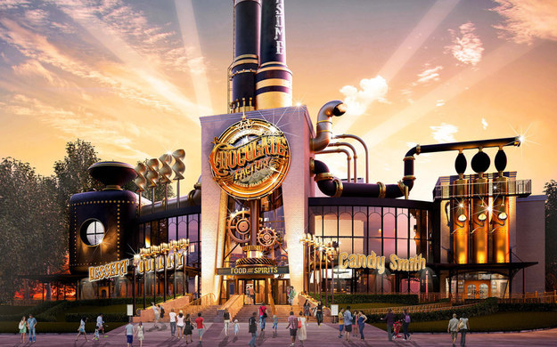 Well, that dream is about to come true. Universal Studios is opening Toothsome Chocolate Factory, a chocolate restaurant that looks like it's straight out of Charlie and the Chocolate Factory.