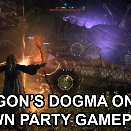 Dragon's Dogma Online Gameplay Pawn Party Sorcerer