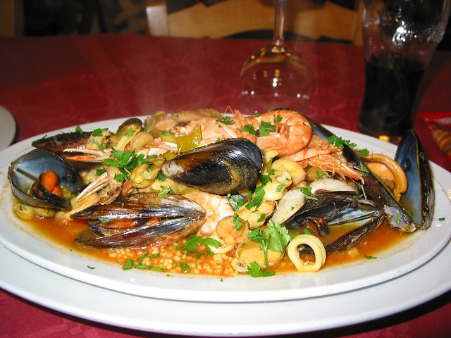 Sicily Italy Agrigento fish couscous