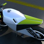 Cafe Fighter Concept Electric Motorbike by Reindy Allendra