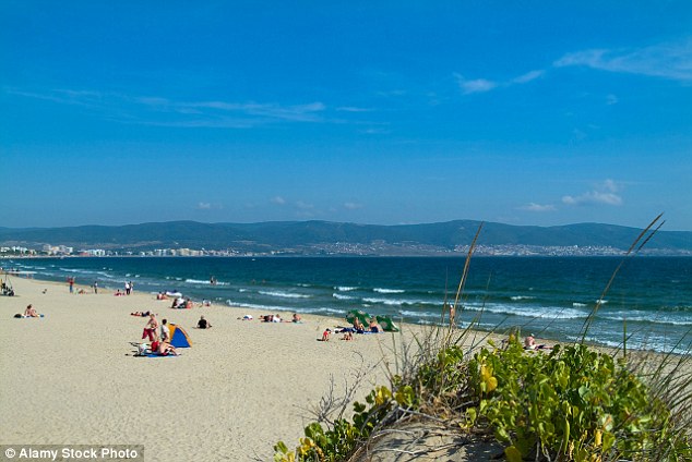 While Sunny Beach in Bulgaria (pictured) offers the best value in Europe,  holidaymakers who visited did not realise this
