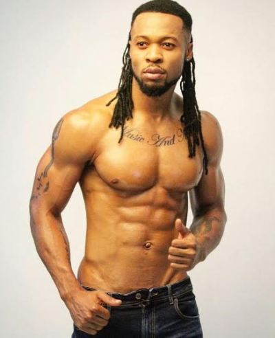 Flavour Puts His Ribbed Abs On Display Yet Again (Photo)