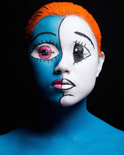 Various make-up artists at the Paris school ‘Make Up For...