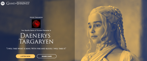 I got Daenerys Targaryen.