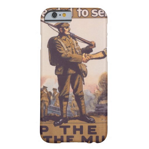 We're both needed to serve_Propaganda Poster Barely There iPhone 6 Case