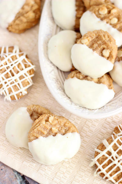 White Chocolate Peanut Butter Cookies Image