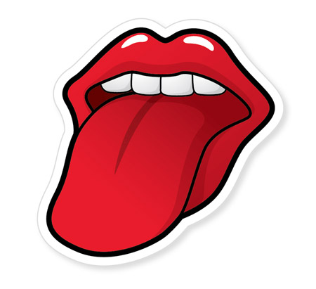 Create a Rolling Stones Inspired Tongue Illustration Adobe Illustrator tutorial