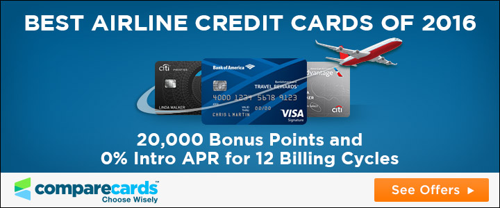 best airline credit cards of 2016