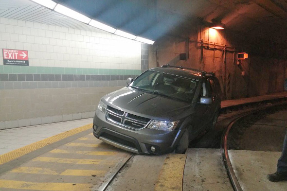 car streetcar tunnel
