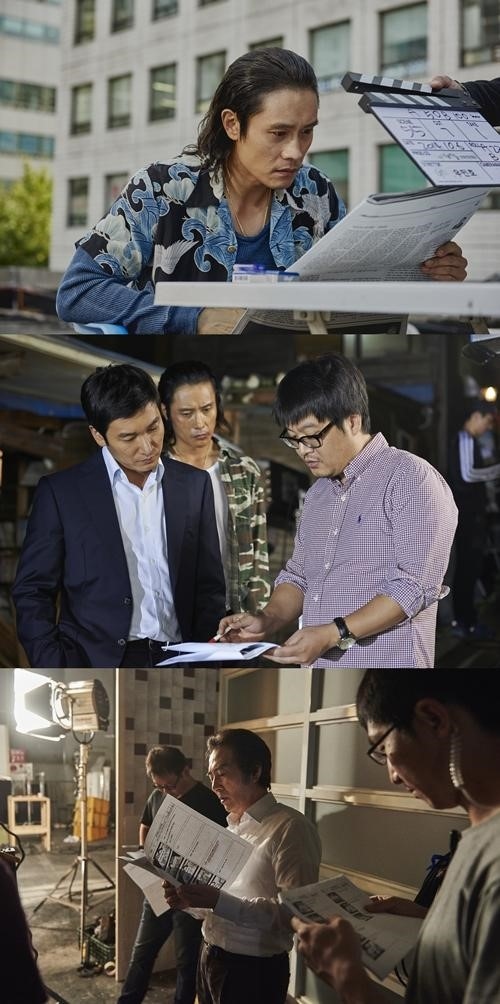 イ・ビョンホン＆チョ・スンウ主演「内部者たち」11月19日の韓国公開を確定…メイン予告映像を公開