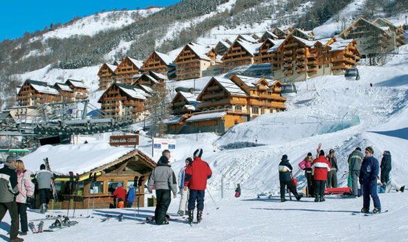 On the slopes with Santa: Family-friendly skiing in the French Alps