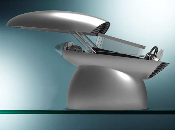 Conique Concept Toaster Looks Like An Alien Weapon by Fraser Leid