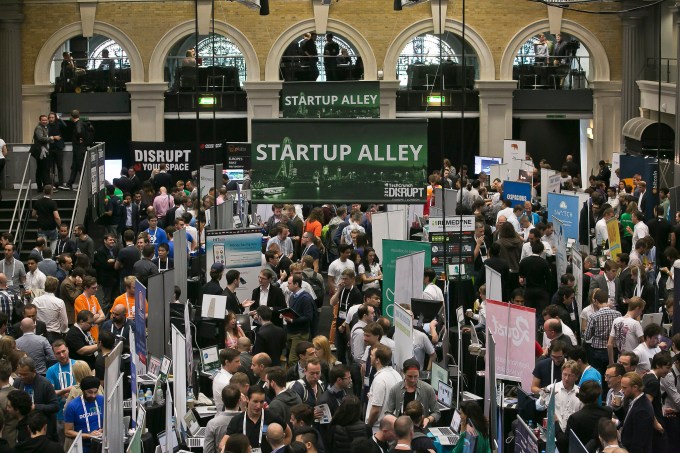 disrupt startup alley london 2014
