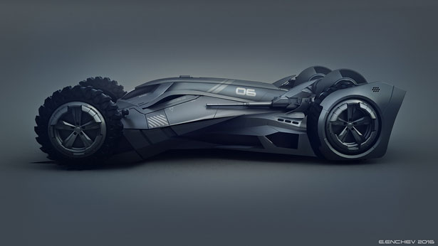 Batmobile Concept Car by Encho Enchev