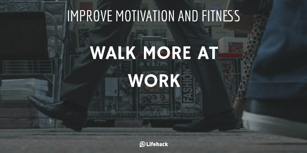 Take regular walk breaks at work to improve your health