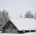 Fotos de Laponia Finlandesa, casa nevada