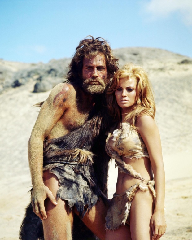 still-of-raquel-welch-and-john-richardson-in-one-million-years-bc-large-picture-bc-437198021