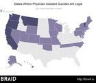 States where Physician Assisted Suicides are legal. [OC] [1565x1357]