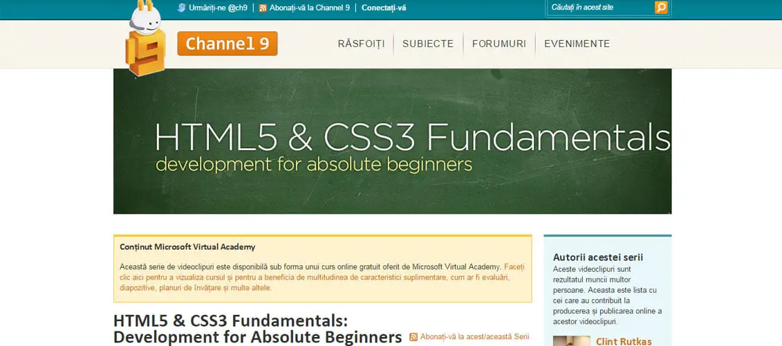 MSDN-HTML5-&-CSS3-Fundamentals---Development-for-Absolute-Beginners