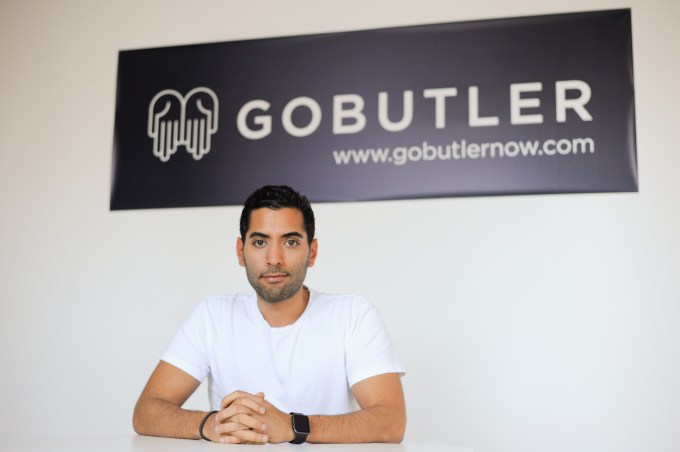 Navid Hadzaad, CEO of GoButler, in their office in the Meatpacking District of Manhattan on Thursday, July 23, 2015. Photograph by Casey Kelbaugh