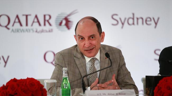 Qatar Airways' Group Chief Executive Akbar Al Baker wants the search for MH370 to continue until the mystery is solved. Picture: News Corp Australia