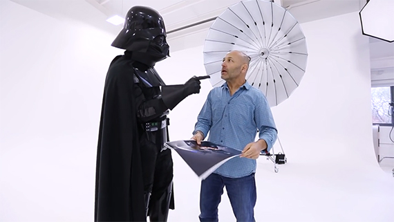 if darth vader was your photography client