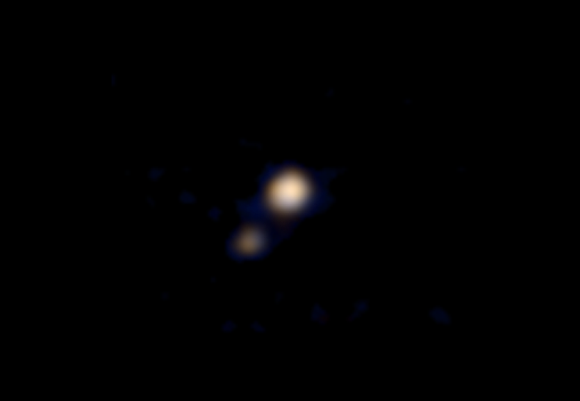 Pluton Caronte New Horizons