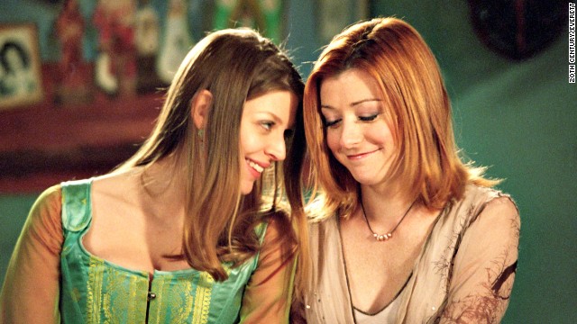 Tara Maclay (Amber Benson) and Willow Rosenberg (Alyson Hannigan) were a happy couple on "Buffy the Vampire Slayer" until a bullet felled Tara, which led to much outrage from fans. (<a href='http://ift.tt/1psQRtL'>But what else is new?</a>)