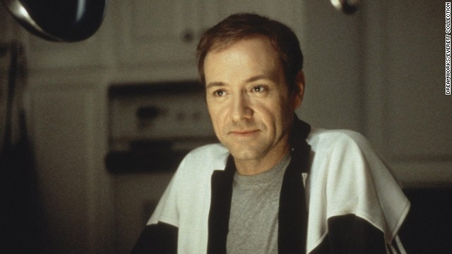 The death of Kevin Spacey's character Lester Burnham in the 1999 movie "American Beauty" is accompanied by poignant words at the end of the film.