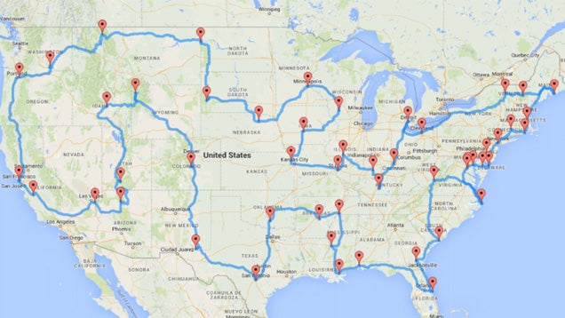 Visit the Top City or Landmark in Every US State with These Maps