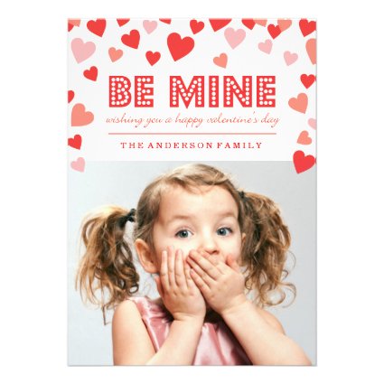 Be Mine - Valentine's Day Photo Card