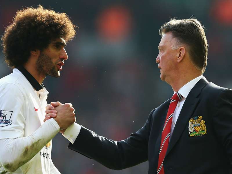 LOUIS VAN GAAL on Marouane Fellaini's Goodison Park return: "I have spoken with Fellaini because I know this. Fellaini is always dry in his answers. He said: ‘It’s a game.’ ‘Yes, but it’s a special game for you.’ I hope the fans shall receive him like ...