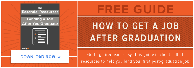 free guide to getting hired after graduation