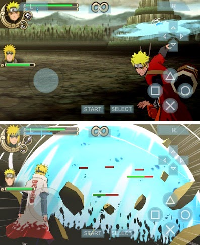 Game PPSSPP android Naruto Ninja Impact CSO sudah HighCompress