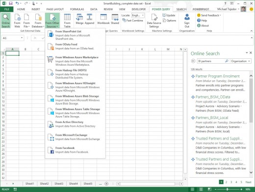 Power Query 520x392 Microsoft announces general availability of business intelligence tool Power BI for Excel and Office 365