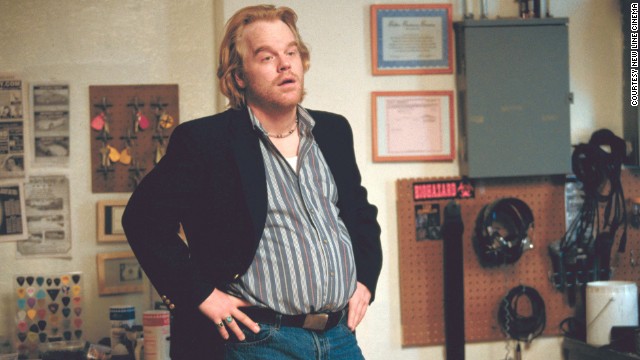 Hoffman plays a phone sex-line supervisor and mattress store owner in 2002's "Punch-Drunk Love."