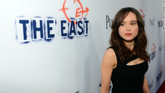 At a February 14 event called Time to THRIVE, a conference to promote issues of the gay community, Ellen Page announced that she is gay. "I am tired of hiding and I am tired of lying by omission," Page told the crowd. 
