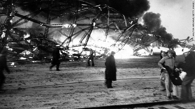 The Hindenberg crash in New Jersey in 1937, which killed 36 people, effectively ended the era of zeppelin aviation. The Luftschiffbau Zeppelin Company recently launched a new model, using nonflammable helium instead of hydrogen. 