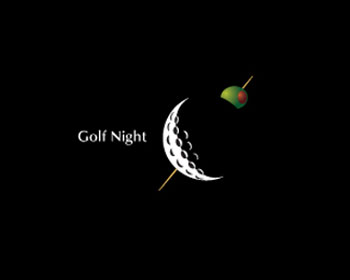 Golf Night Logo Design