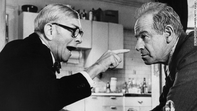 George Burns, left, had been in show business for decades, but hadn't appeared in movies for more than 30 years when he took the role opposite Walter Matthau in 1975's "The Sunshine Boys" because his friend, Jack Benny, had died. After winning a supporting actor Oscar at 80, he appeared in several more films, including "Oh, God!" (1977) and "Going in Style" (1979).