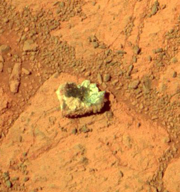 pedra marte Cientista processa NASA sobre vida alienígena em Marte
