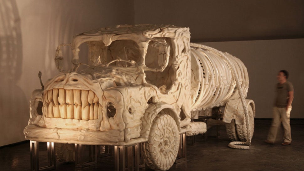 These Truck Skeletons Are Strangely And Creepily Lovely