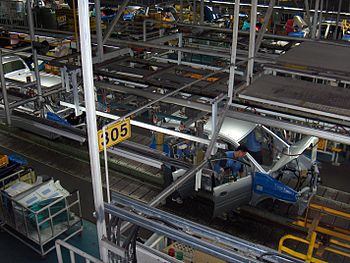 Marketing Automation Is Not Marketing Strategy image 350px Hyundai car assembly line