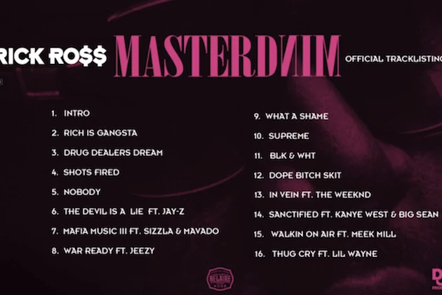 Rick Ross Mastermind Tracklisting
