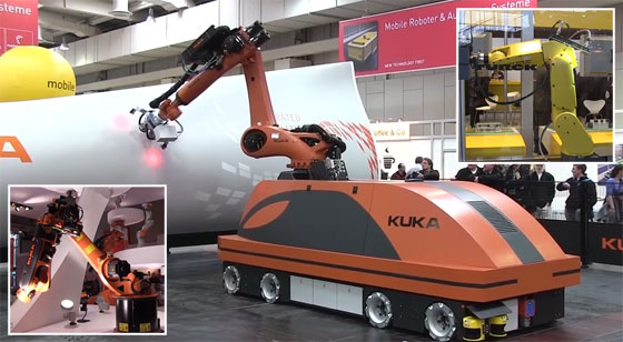 Los robots de la Feria Industrial de Hannover