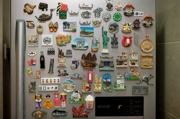 Fridge Magnets Collection living room