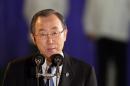 El secretario general de las Organización de Naciones Unidas, Ban Ki-moon. EFE/Archivo