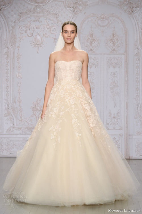 Monique Lhuillier Wedding Dress 2015 Bridal Collection